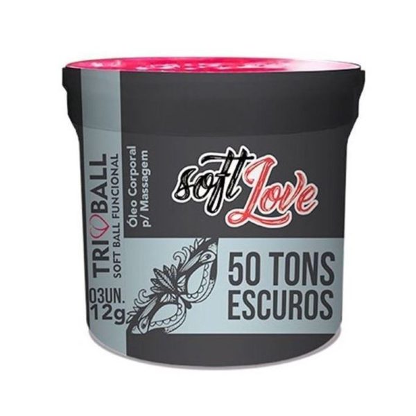 BOLINHA FUNCIONAL 50 TONS MAIS ESCUROS TRIBALL SOFT LOVE