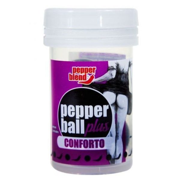 BOLINHA PEPPER BALL PLUS CONFORTO 2 UNID PEPPER BLEND