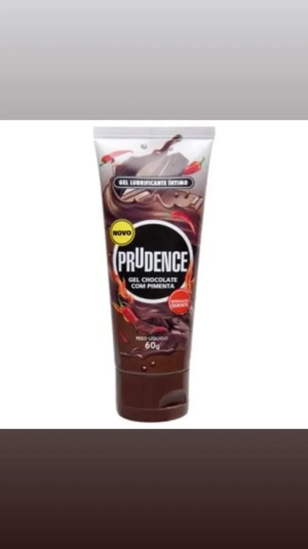 LUBRIFICANTE CHOCOLATE COM PIMENTA HOT 60G...